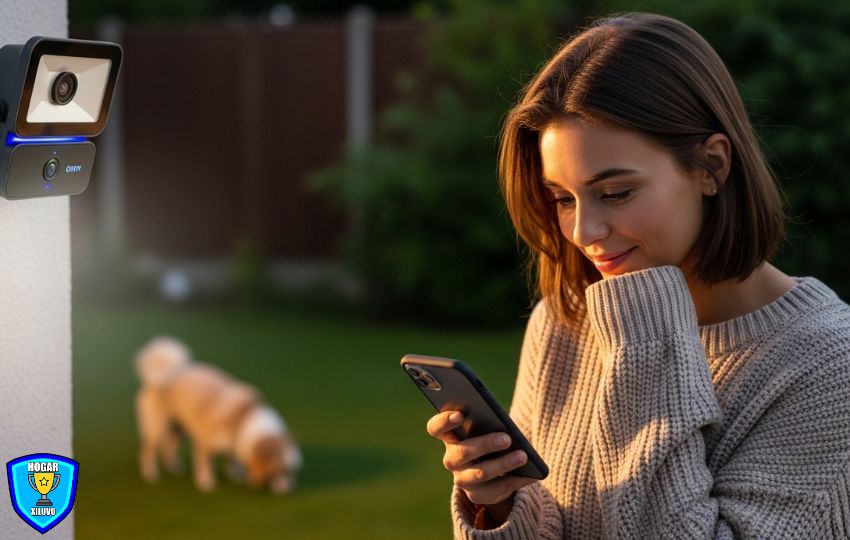 Integración de cámaras con rutinas automatizadas y control por ecosistemas smart home
