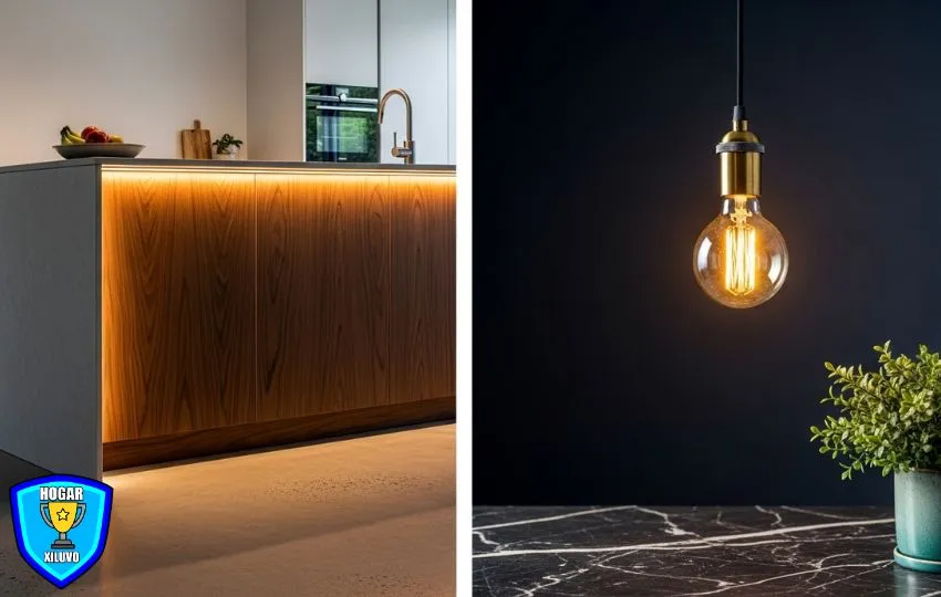 Dispositivos inteligentes de iluminación conectados en un ecosistema smart home